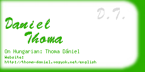 daniel thoma business card